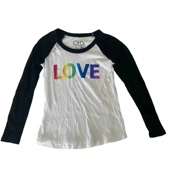 Chaser Love Raglan Baseball Long Sleeve T-Shirt - Picture 1 of 9